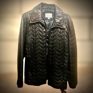 Woman’s Genuine Lambskin Leather Jacket by Worthington